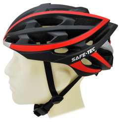 Safe-Tec TYR Black Red L (58cm - 61cm)