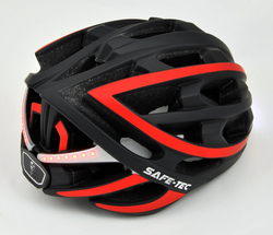 Safe-Tec TYR Black Red L (58cm - 61cm)