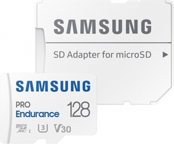 Samsung microSDXC 128GB PRO Endurance + SD adaptér