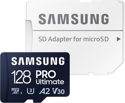 Samsung microSDXC 128GB PRO Ultimate + SD adaptér