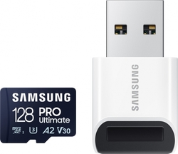 Samsung microSDXC 128GB PRO Ultimate + USB čtečka