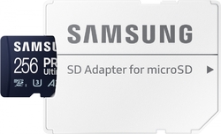 Samsung microSDXC 256GB PRO Ultimate + SD adaptér