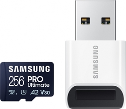 Samsung microSDXC 256GB PRO Ultimate + USB čtečka