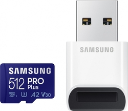 Samsung microSDXC 512GB PRO Plus + USB adaptér