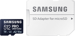 Samsung microSDXC 512GB PRO Ultimate + SD adaptér