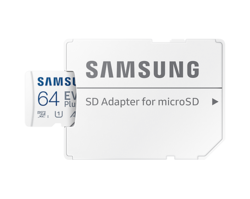 Samsung microSDXC 64GB EVO Plus + SD adaptér
