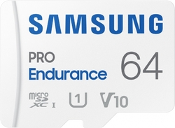 Samsung microSDXC 64GB PRO Endurance + SD adaptér