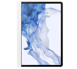 Samsung průhledné pouzdro Note View EF-ZX800P pro Galaxy Tab S7+/S7 FE/S8+ bílé