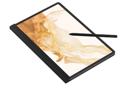 Samsung průhledné pouzdro Note View EF-ZX800P pro Galaxy Tab S7+/S7 FE/S8+ černé