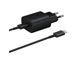 Samsung rychlonabíječka EP-TA800, USB-C, 25W černá - bulk