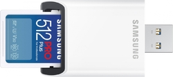 Samsung SDXC 512GB PRO Plus + USB adaptér