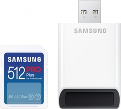 Samsung SDXC 512GB PRO Plus + USB adaptér