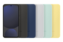 Samsung silikonový zadní kryt pro Samsung Galaxy S24 FE šedý