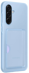 Samsung zadní kryt s kapsou na kartu pro Galaxy A36 modrý