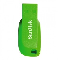 SanDisk Cruzer Blade 32GB USB 2.0 elektricky zelená