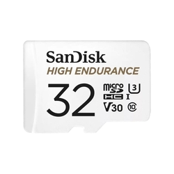 SanDisk High Endurance microSDHC 32GB 100MB/s UHS-I U3 Class 10 + Adaptér