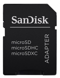 SanDisk microSDHC 32GB 120MB/s UHS-I U1 Class 10 + Adaptér