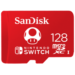 SanDisk Nintendo Switch microSDXC 128GB 100MB/s UHS-I U3 Class 10