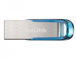 SanDisk Ultra Flair USB 3.0 64GB tropic modrá
