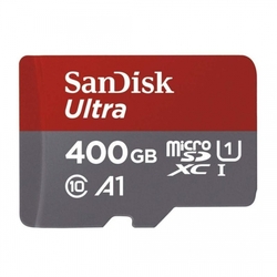 SanDisk Ultra microSDHC 400GB 150MB/s A1 Class10 UHS-I + Adaptér