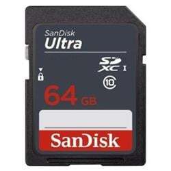 SanDisk Ultra SDXC 64GB 100MB/s UHS-I U1 Class 10