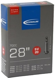 Schwalbe duše 28" SV20 40mm 18/25-622 galuskový ventilek light