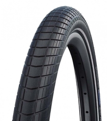 Schwalbe plášť Big Apple 12x2.0 černá+reflexní pruh