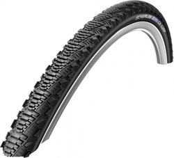 Schwalbe plášť CX Comp 26x2.0 KevlarGuard černá+reflexní pruh