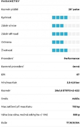 Schwalbe plášť Smart Sam  42-622 Addix Performance černá