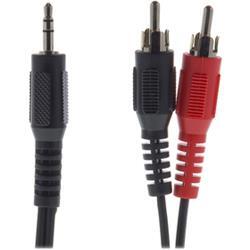 Sencor SAV 104-050 3,5 mm stereo jack - 2x Cinch/RCA konektor