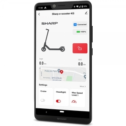 Sharp EM-KS2AEU-B Elektrická koloběžka