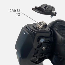 SHIMANO kot brzd-set GRX BR-RX820/ST-RX825 zadní BR/pravá ST FLAT MOUNT polymer+chladič SMBH90/1700m