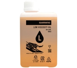 SHIMANO minerální olej MTB SM-LVOIL 500 ml low viscosity pro SHIMANO kotoucove brzdy