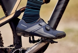 SHIMANO tretry MTB SH-XC300MN, modrá, vel.40