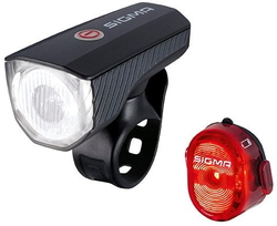SIGMA světlo set - přední + zadn AURA 40 USB + NUGGET II.