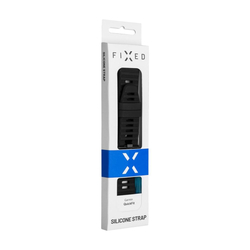 Silikonový řemínek FIXED Silicone Strap pro Garmin QuickFit 20mm, bílý