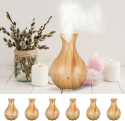 SIXTOL Aroma difuzer Bloom světlé dřevo 200ml 