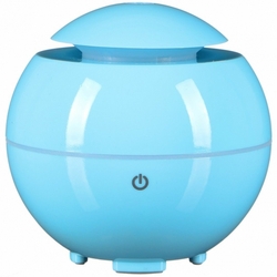 SIXTOL Aroma difuzer Globe modrý lesk 150ml 