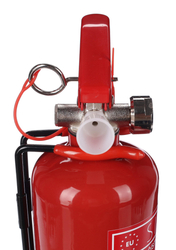 SIXTOL Práškový hasicí přístroj FIRE STOP 1 kg, ABC, celokovový, včetně kovového držáku