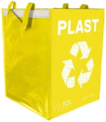 Sixtol Tašky na tříděný odpad Sort Easy 3 Basic, 30x30x40 cm, 3 x 36 l, 3 ks 