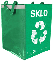 Sixtol Tašky na tříděný odpad Sort Easy 4 Metal, 30x30x40cm, 4x36l, 4ks 