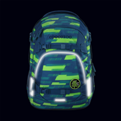 Školní batoh coocazoo MATE, Lime Stripe, certifikát AGR