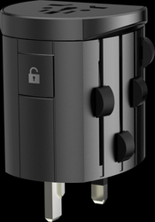 SKROSS cestovní adaptér Alpha USB 4A by SKROSS, design by Jacob Jensen