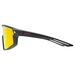 Sluneční brýle UVEX SKYRYSE JR. BLACK MATT/MIR.RED 