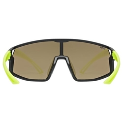 Sluneční brýle UVEX SKYRYSE JR. BLACK-YELLOW MATT/MIR.YELLOW 