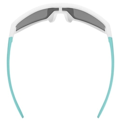 Sluneční brýle UVEX SKYRYSE JR. WHITE-GREEN/MIR.SILVER 
