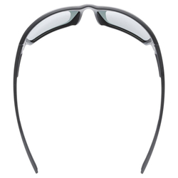 Sluneční brýle UVEX Sportstyle 233 P, black mat/polavision litemirror silver (cat.3) 