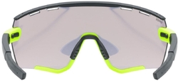 Sluneční brýle UVEX SPORTSTYLE 236 SET BLACK LIME MAT / MIRROR YELLOW (CAT. 2) + CLEAR (CAT. 0)