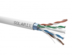 SOLARIX kabel, CAT6, FTP PVC, 500m, špulka