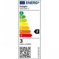 Solight LED žárovka G9, 2,5W, 3000K, 215lm